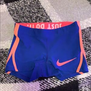Nike spandex shorts